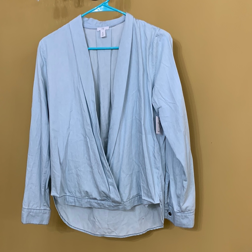 NWT BP open top with faux wrap